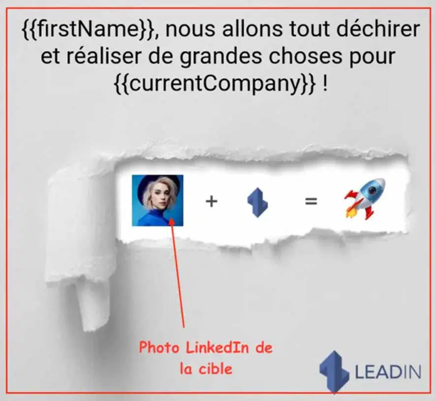 Exemple connexion Leadin
