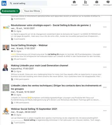 Groupes LinkedIn