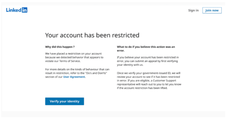 4 Proven Steps To Regain Access To Your Restricted LinkedIn Account