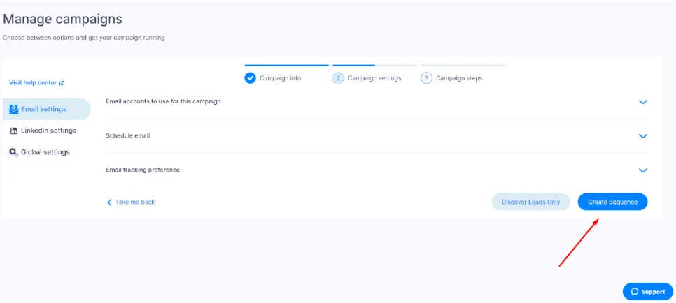 leadin campaign 2nd step